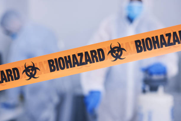 Professional Drug Lab Cleanup technician working in Grove City, PA